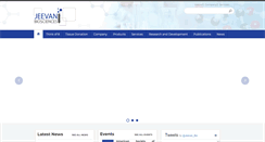 Desktop Screenshot of jeevanbiosciences.com